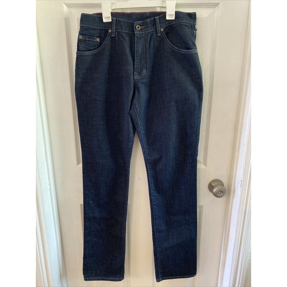 RALEIGH DENIM Womens Surry Perfecto Thin Fit Jeans Denim Pants 31 X 33 NWT